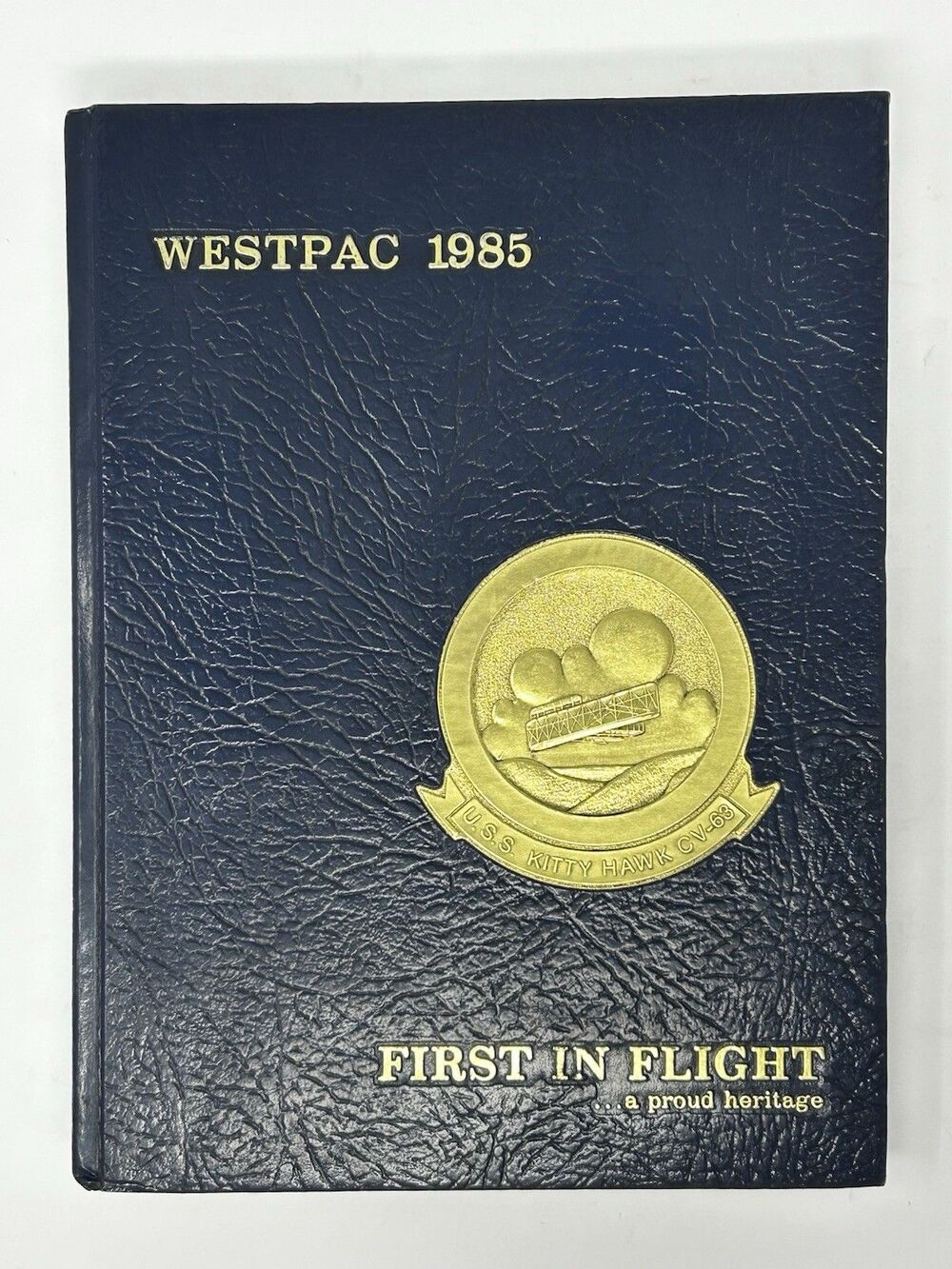 Vintage USS Kitty Hawk CV-63 WESTPAC 1985 Cruise Book - 100% Complete